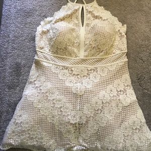 EUC Ivory Lace Dress
